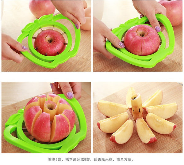 2019 New Kitchen assist apple slicer Cutter Pear Fruit Divider Tool Comfort Handle for Kitchen Apple Peeler - Best idea product