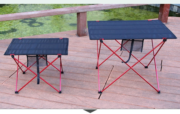 Portable Foldable Table Camping Outdoor Furniture Computer Bed Tables Picnic 6061 Aluminium Alloy Ultra Light Folding Desk - Best idea product