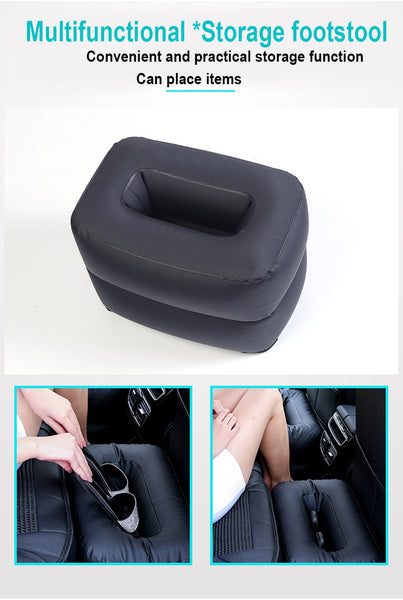 Car inflatable bed  Multifunctional travel bed 900*1350(mm) car mattress PVC+ flocking car bed car accessories - Best idea product