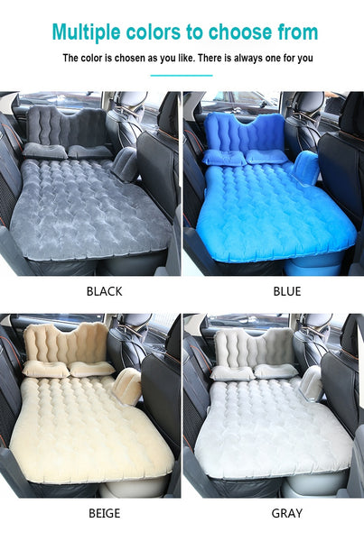 Car inflatable bed  Multifunctional travel bed 900*1350(mm) car mattress PVC+ flocking car bed car accessories - Best idea product