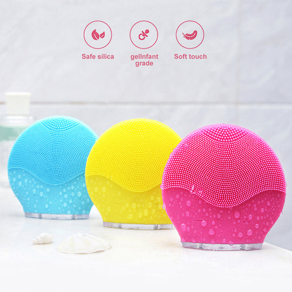 Electric Facial Cleansing Face Washing Brush - Best idea product