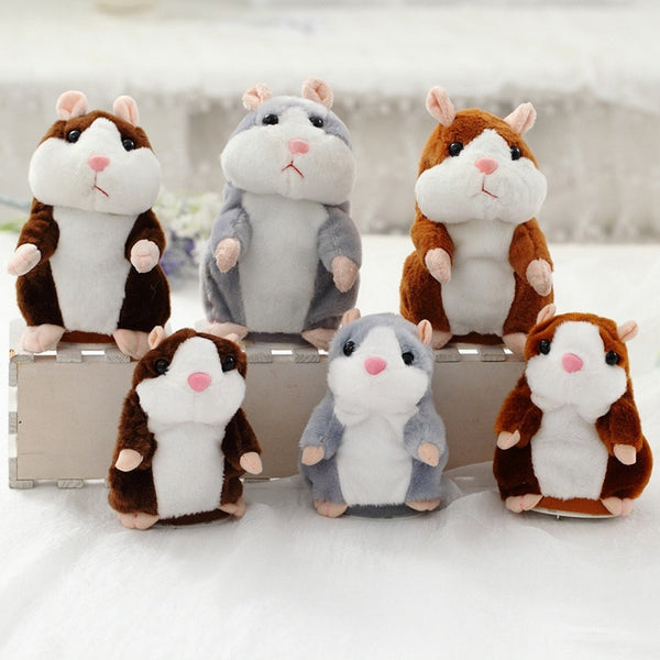 Lovely Talking Hamster Speak Talk Sound Record Repeat Stuffed Plush Animal Kawaii Hamster Toys - Best idea product