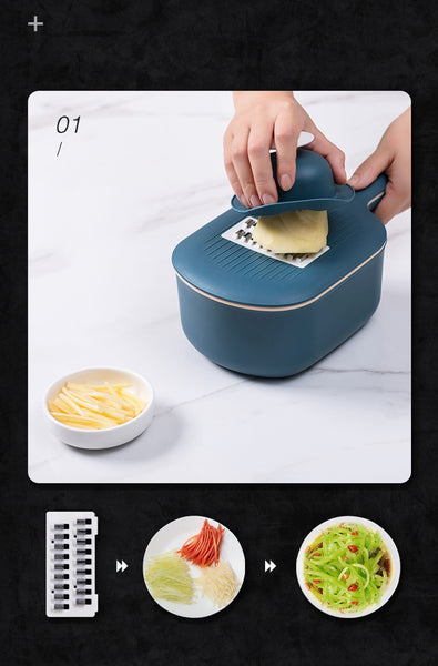 Kitchen Vegetable Chopper Cutter Gadgets Cooking Tools Food Fruit Grater Salad Maker Onion Potato Mandoline Slicer Accessories - Best idea product