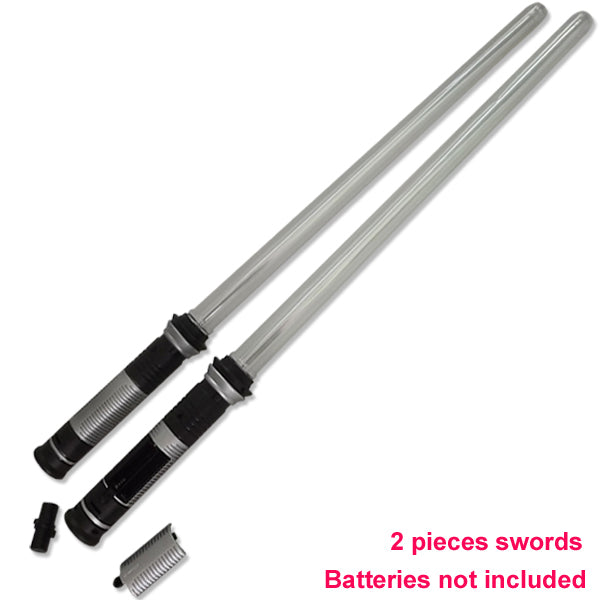 (2 pieces/lot) Flashing Lightsaber Laser Double Sword Toys Sound and Light for Boy Girls - Best idea product