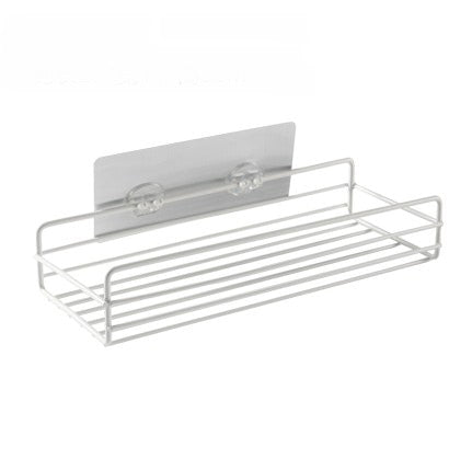 Bathroom Accessories Punch Free Bathroom Shelf Kitchen Organizer Storage Rack Shower Wall Shelf Kitchen Basket Storage Wy112203 - Best idea product