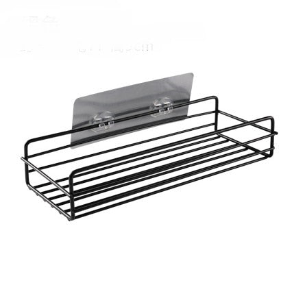 Bathroom Accessories Punch Free Bathroom Shelf Kitchen Organizer Storage Rack Shower Wall Shelf Kitchen Basket Storage Wy112203 - Best idea product