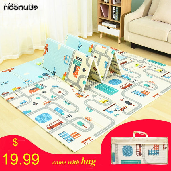 Foldable Baby Play Mat Xpe Puzzle Mat Educational Children's Carpet in the Nursery Climbing Pad Kids Rug Activitys Games Toys - Best idea product