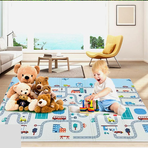 Foldable Baby Play Mat Xpe Puzzle Mat Educational Children's Carpet in the Nursery Climbing Pad Kids Rug Activitys Games Toys - Best idea product