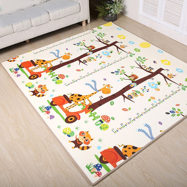 Foldable Baby Play Mat Xpe Puzzle Mat Educational Children's Carpet in the Nursery Climbing Pad Kids Rug Activitys Games Toys - Best idea product