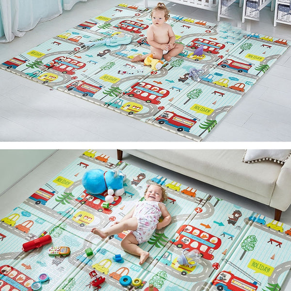 Foldable Baby Play Mat Xpe Puzzle Mat Educational Children's Carpet in the Nursery Climbing Pad Kids Rug Activitys Games Toys - Best idea product