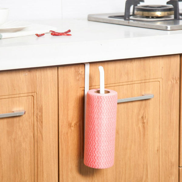 Bathroom Toilet Roll Paper Holder Hanging Organizer Iron Tissue Towel Shelf Kitchen Storage Rack Door Kitchen Accessories - Best idea product