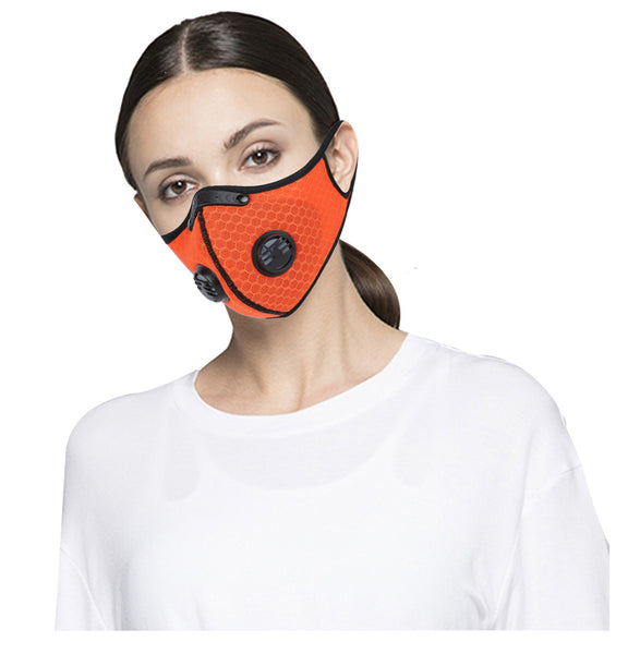 WEST BIKING N95 Antiviral Coronavirus Sport Face Mask With Filter Activated Carbon PM 2.5 Anti-Pollution Running Cycling Mask - Best idea product