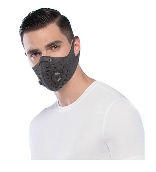 WEST BIKING N95 Antiviral Coronavirus Sport Face Mask With Filter Activated Carbon PM 2.5 Anti-Pollution Running Cycling Mask - Best idea product