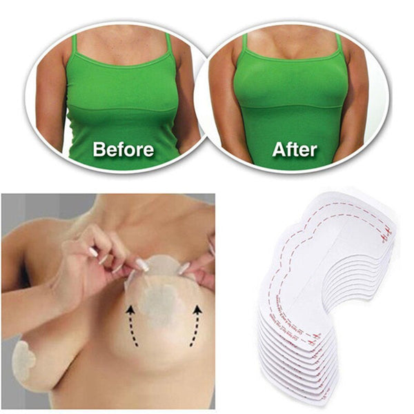 1lot 5pairs Hot Breast Lift Tape Invisible Instant Enhancer Push Up Bare Adhesive Bra Accessories Bring It Lifter nipple cover - Best idea product