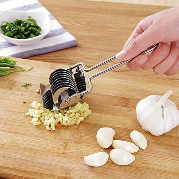 Gadget Stainless Steel Onion Chopper Slicer Garlic Coriander Cutter Cooking Tool for kitchen good helper - Best idea product