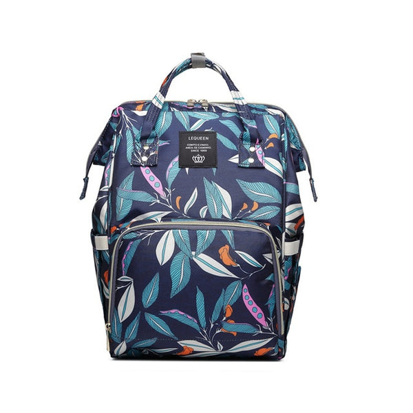 Lequeen moda múmia maternidade saco de fraldas marca grande capacidade saco do bebê mochila viagem designer saco de enfermagem para cuidados com o bebê - Best idea product