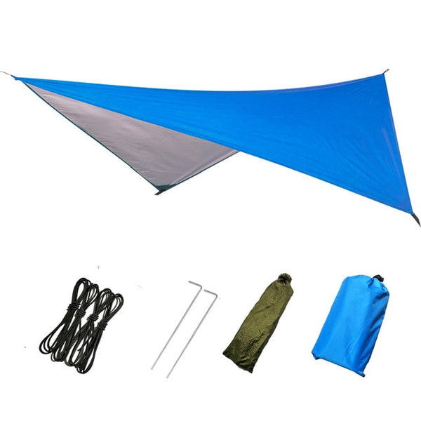 Outdoor Automatic Quick Open Mosquito Net Hammock Tent With Waterproof Canopy Awning Set Hammock Portable Pop-Up - Best idea product