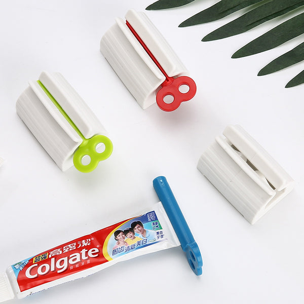 1PC Rolling Tube Toothpaste Squeezer Dispenser Toothpaste Seat Holder Stand Roller Bathroom Set Accessories - Best idea product