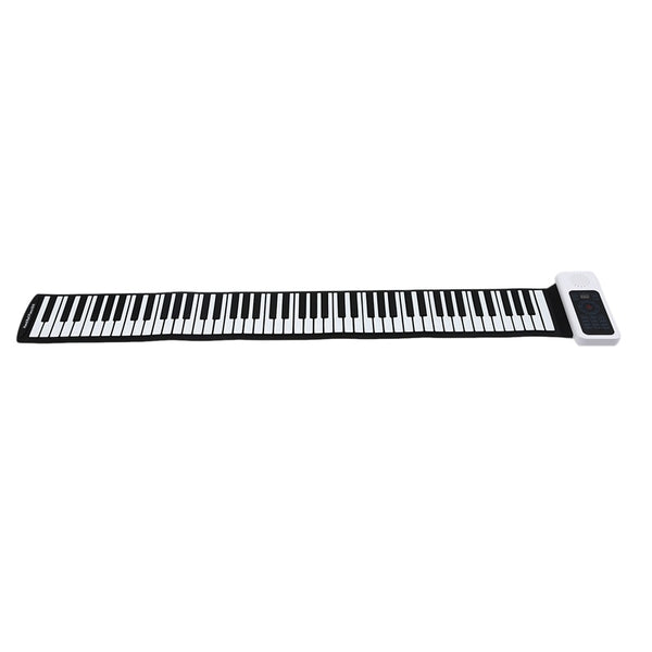 Upgraded 88 Keys Universal Flexible Roll Up Soft Electronic Keyboard Piano for Guitar Players - Best idea product