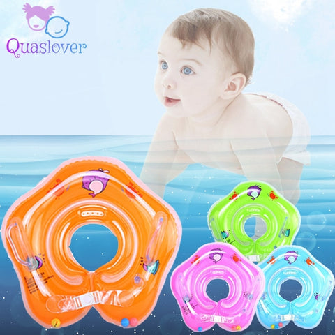 Swimming Baby Pools Accessories Baby Inflatable Ring Baby Neck Inflatable Wheels for Newborns Bathing Circle Safety Neck Float - Best idea product