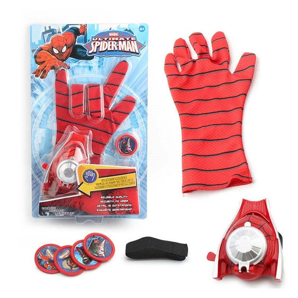 New Marvel Super heroes Spider Man Gloves Laucher Spiderman Batman Wrist Launchers Hulk Toys For Children Christmas Gift Drop - Best idea product