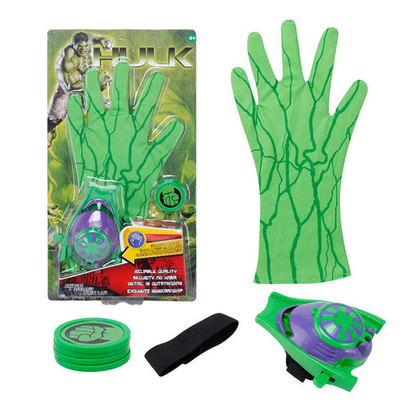 New Marvel Super heroes Spider Man Gloves Laucher Spiderman Batman Wrist Launchers Hulk Toys For Children Christmas Gift Drop - Best idea product