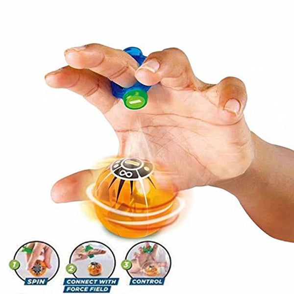 Electronic magnetic balls Boys Toy Colorful Magnetic Creative Toys Controlled Finger Induction With Power Ring Toys For Children - Best idea product