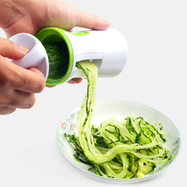 Portable Spiralizer Vegetable Handheld Peeler Brushes Cutter Fruit Slicer For Potatoes Salad Tools kitchen gadgets accessories - Best idea product