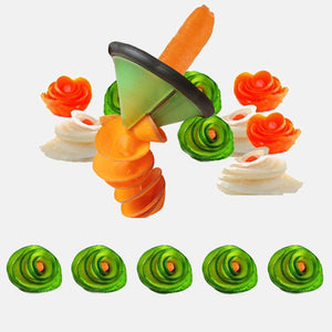 Portable Spiralizer Vegetable Handheld Peeler Brushes Cutter Fruit Slicer For Potatoes Salad Tools kitchen gadgets accessories - Best idea product