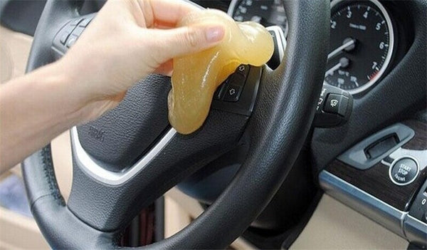 Car Cleaner Glue Panel Air Vent Outlet Dashboard Laptop Home Magic Cleaning Tool Mud Remover Car Gap Dust Dirt Cleaner Soft Gel - Best idea product