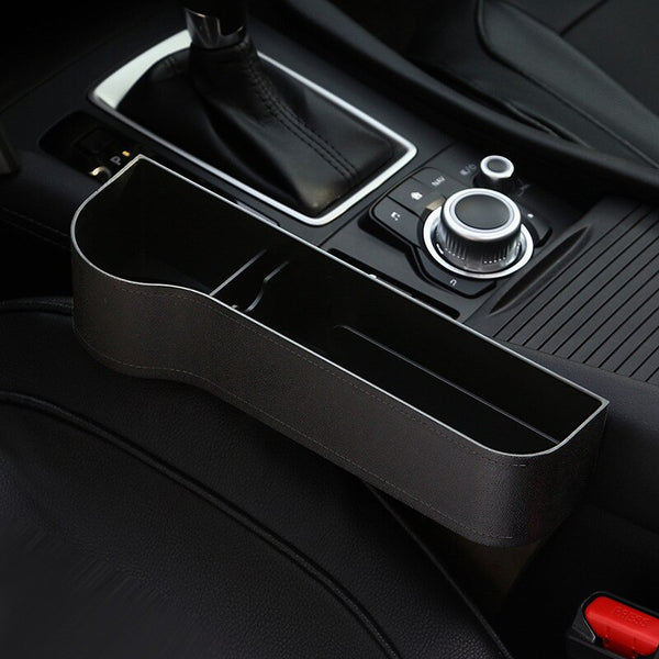 Left / Right Car Seat Crevice Gaps Storage Box ABS Plastic Auto Drink for Pockets Organizers Stowing Tidying Universal - Best idea product