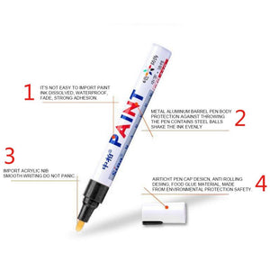 Vehicle Professional Magic Car Scratch Repair Paint Tire Pen Mending Repairing Pen Auto Car Accessories Motorcycle Waxing Sponge - Best idea product