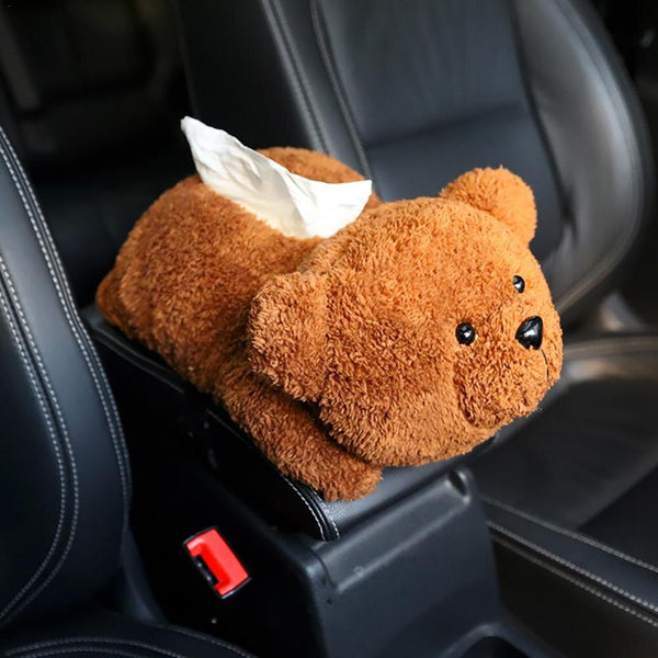 New High Quality Universal Car Armrest Box Tissue Box Creative Cartoon Cute Tissue Box Car Interior Products Car Accessories - Best idea product