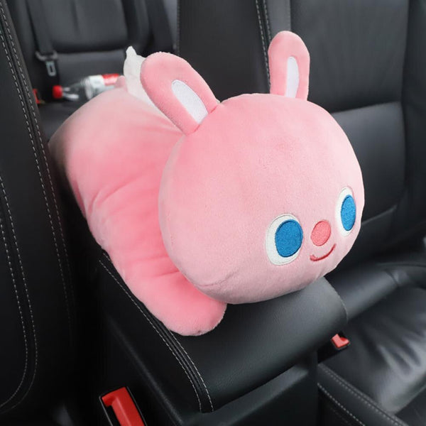 New High Quality Universal Car Armrest Box Tissue Box Creative Cartoon Cute Tissue Box Car Interior Products Car Accessories - Best idea product