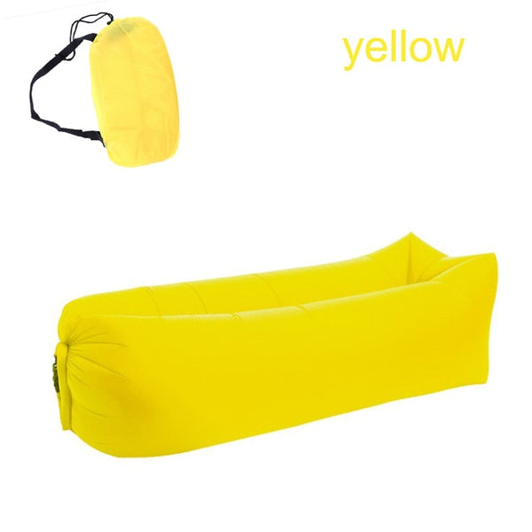 Camping inflatable Sofa lazy bag 3 Season ultralight down sleeping bag air bed Inflatable sofa lounger trending products 2019 - Best idea product