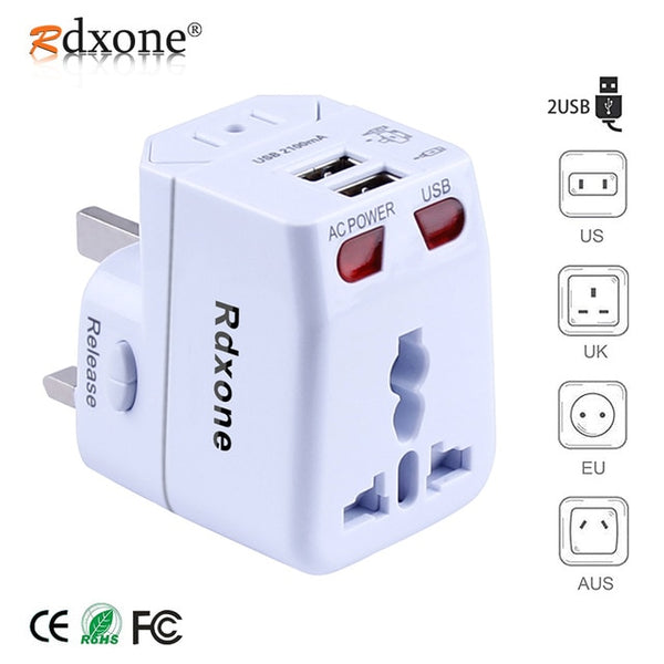 5USB travel adapter Universal Power Adapter Charger worldwide adaptor wall Electric Plugs Sockets Converter for mobile phones - Best idea product