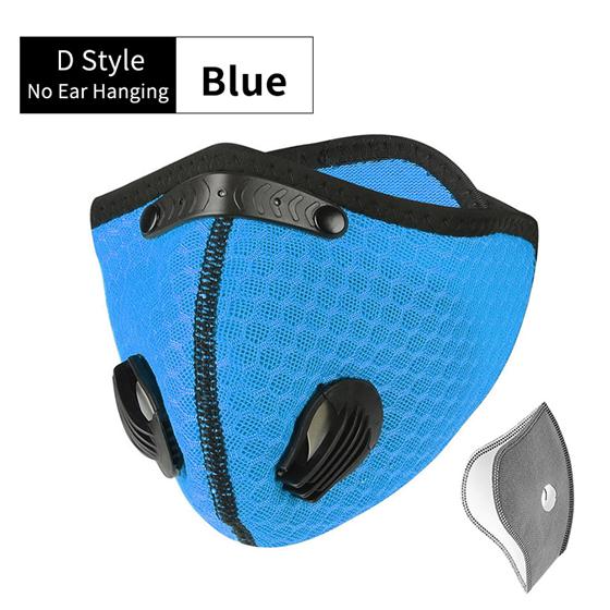 WEST BIKING N95 Antiviral Coronavirus Sport Face Mask With Filter Activated Carbon PM 2.5 Anti-Pollution Running Cycling Mask - Best idea product