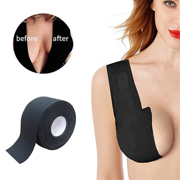 1 Roll 4M Boob Tape Women Breast Nipple Covers Push Up Bra Body Invisible Breast Lift Tape Adhesive Bras Intimates Sexy Bralette - Best idea product