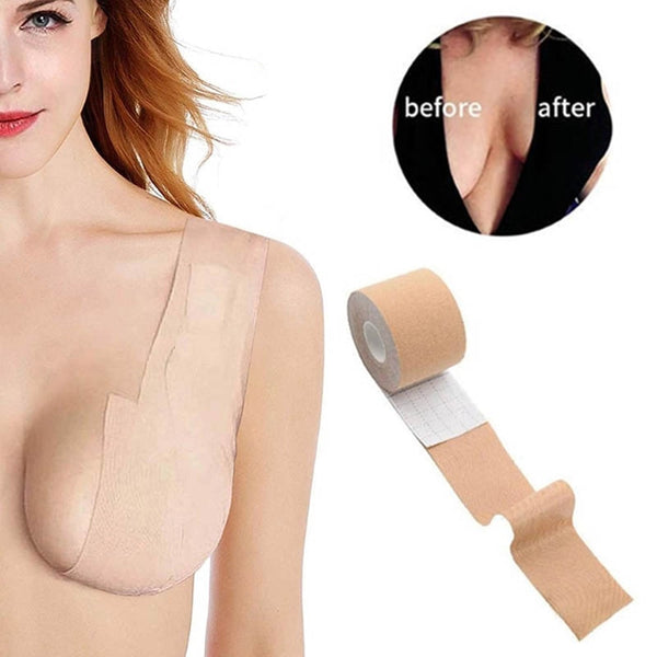 1 Roll 4M Boob Tape Women Breast Nipple Covers Push Up Bra Body Invisible Breast Lift Tape Adhesive Bras Intimates Sexy Bralette - Best idea product