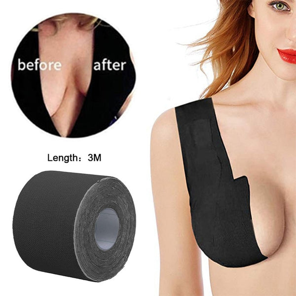 1 Roll 4M Boob Tape Women Breast Nipple Covers Push Up Bra Body Invisible Breast Lift Tape Adhesive Bras Intimates Sexy Bralette - Best idea product