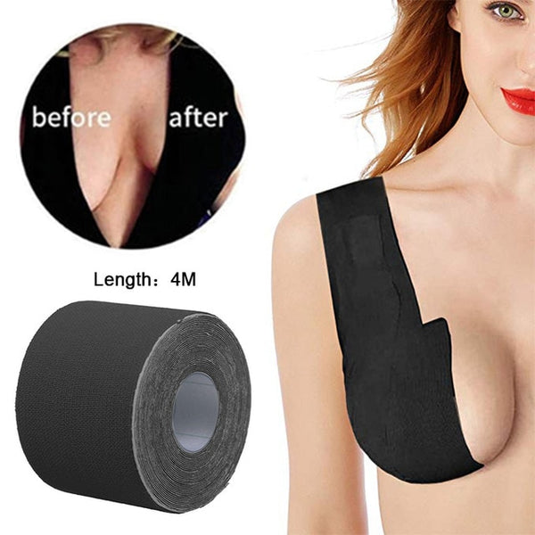 1 Roll 4M Boob Tape Women Breast Nipple Covers Push Up Bra Body Invisible Breast Lift Tape Adhesive Bras Intimates Sexy Bralette - Best idea product