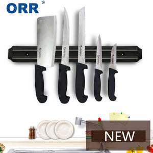 Magnetic Knife Holder wall mounted kitchen accessories black 33/38/50/55cm ORR - Best idea product