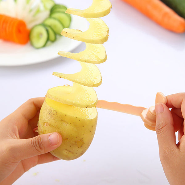 Magic Potato Cutter Carrot Spiral Slicer Cutting Models Kitchen Cooking Tools Fruit Vegetable Curls 2019 new#sw - Best idea product